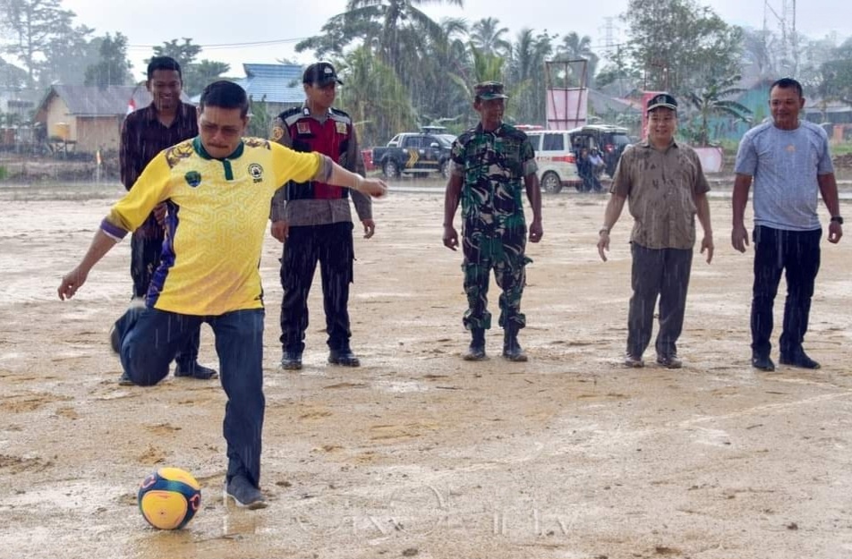 Hadiri Peringatan HUT, Kilat Apresiasi Pelaksanaan Turnamen Sepak Bola