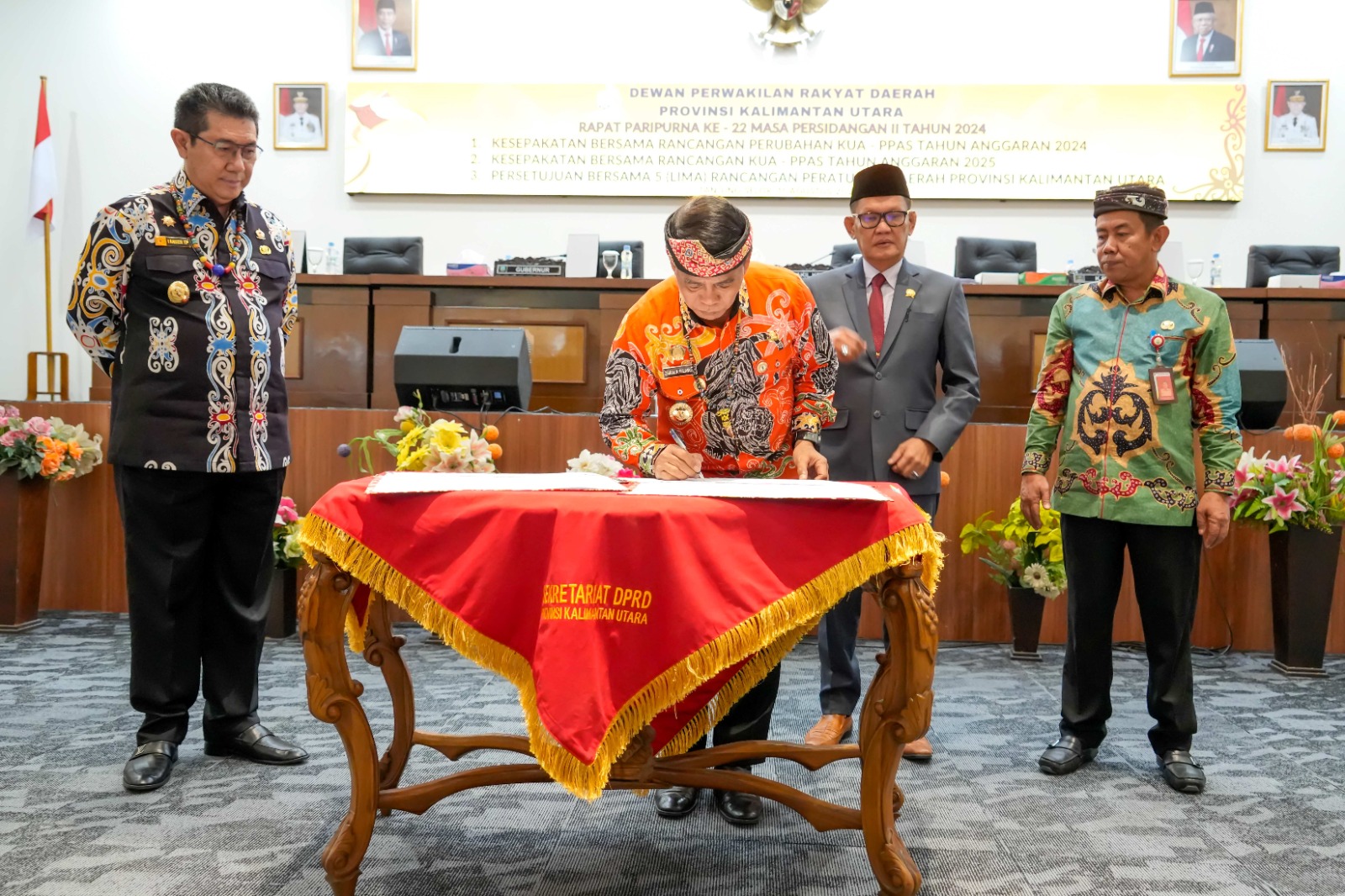 Pemprov Kaltara Bersama DPRD Sepakati Rancangan Perubahan KUA-PPAS