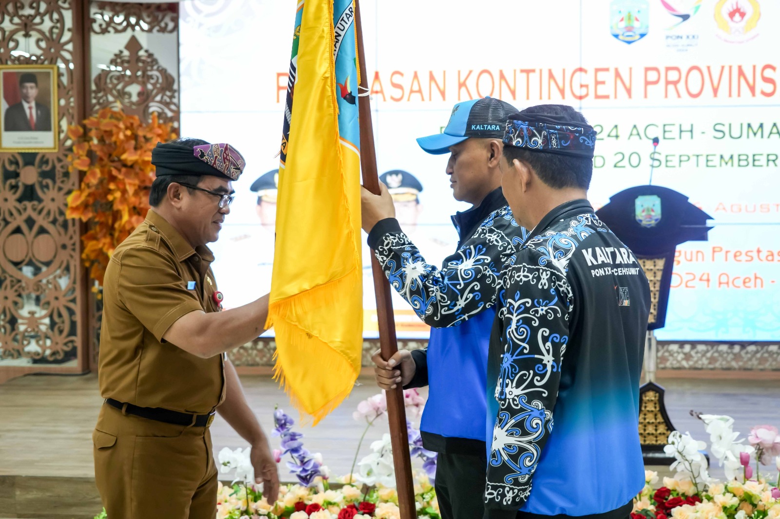 Bertolak ke Aceh-Sumut, Sekprov Sampaikan Pesan Untuk Kontingen Kaltara