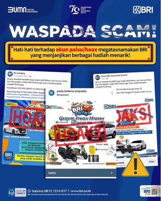 Ini Cara Bedakan BRImo FSTVL yang Asli dan Palsu